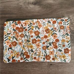 Floral Zipper Pouch